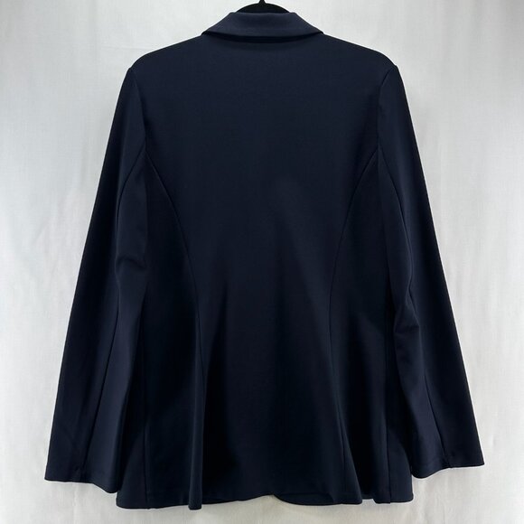 Philosophy Republic Clothing Blazer M Viscose Blend One Button Suit Jacket Black - Picture 3 of 13